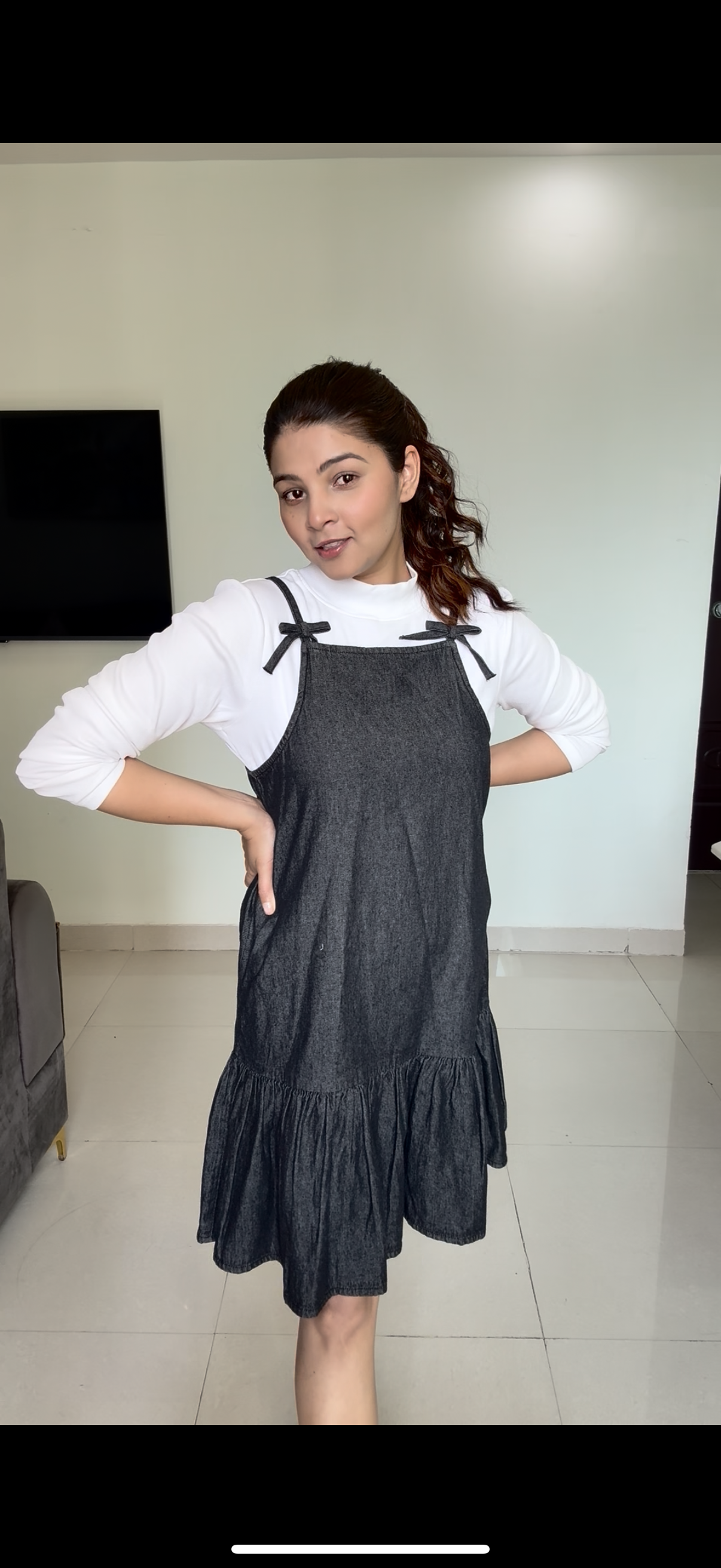 Pinafore Dress