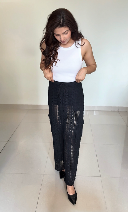 Crochet Cargo Pants
